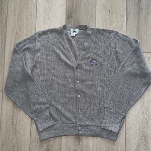 Vintage Izod Lacoste Cardigan Sweater